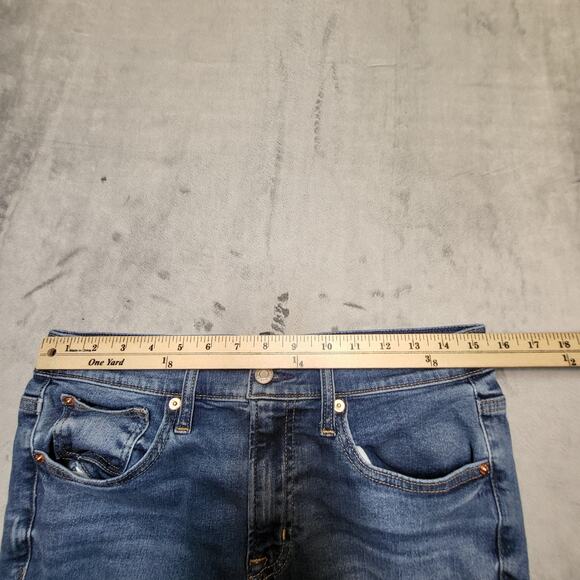 Gap Jeans Womens 12 Regular Blue True Skinny Mid Rise Stretch Denim Medium Wash - Picture 8 of 10